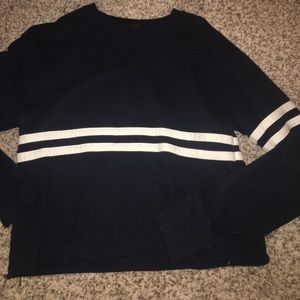 BRANDY MELVILLE STRIPE SWEATSHIRT
